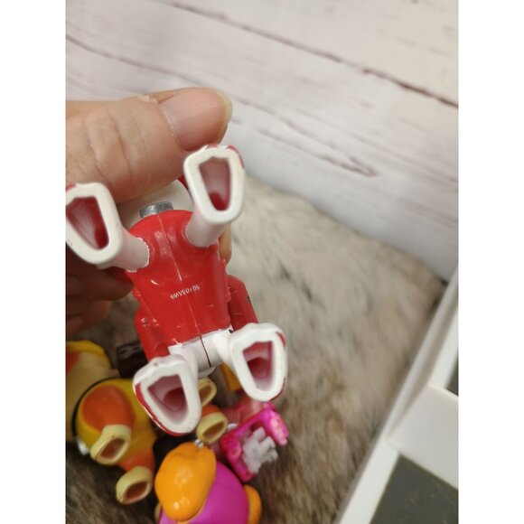 Paw Patrol Mini Plastic Figurines Set Of 5 Characters Marshall Rubble Zuma Rocky - Picture 10 of 12